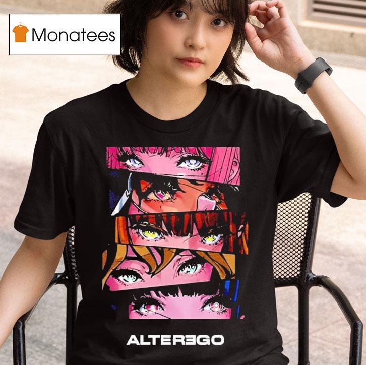 Women's Lisa Alter Ego KPOP Short Sleeve Oversized Graphic T
