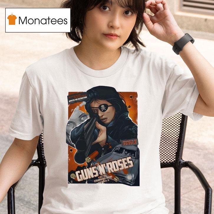 07.04.2025 Guns N' Roses Event Stockholm Shirt