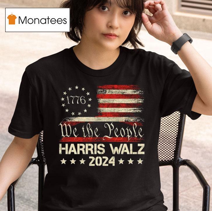 1776 We The People Kamala Harris Tim Waltz 2024 Shirt