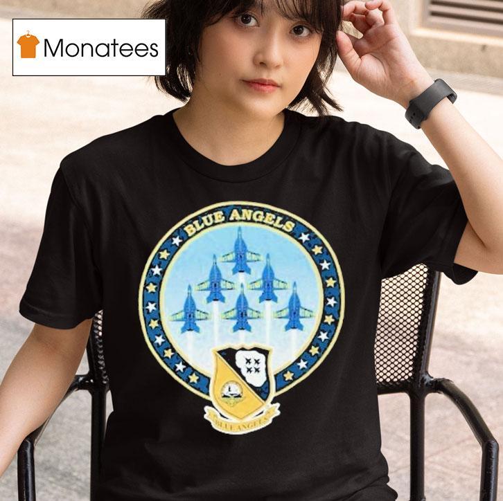 Blue Angels Delta Formation Naval Aviation Museum Shirt
