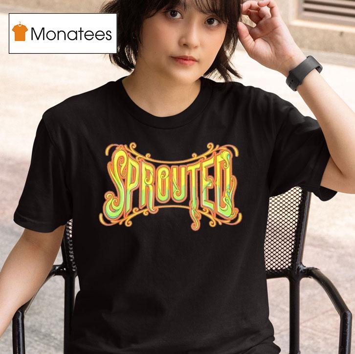 Ganja White Night Sprouted Logo Shirt