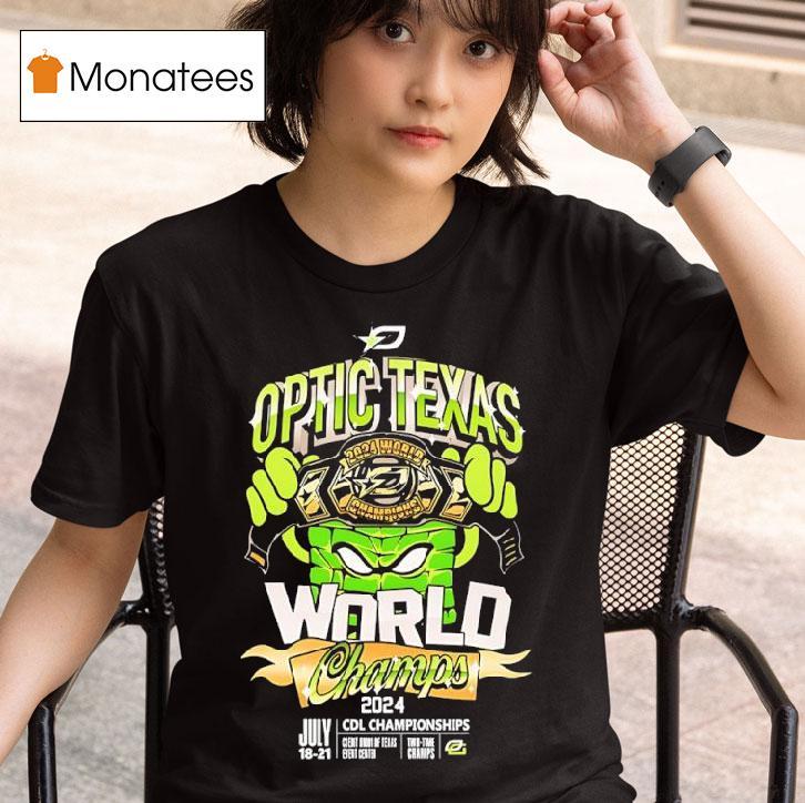 Optic Texas Gaming Cdl Champs 2024 Shirt