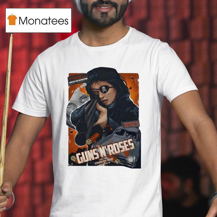 07.04.2025 Guns N' Roses Event Stockholm Shirt