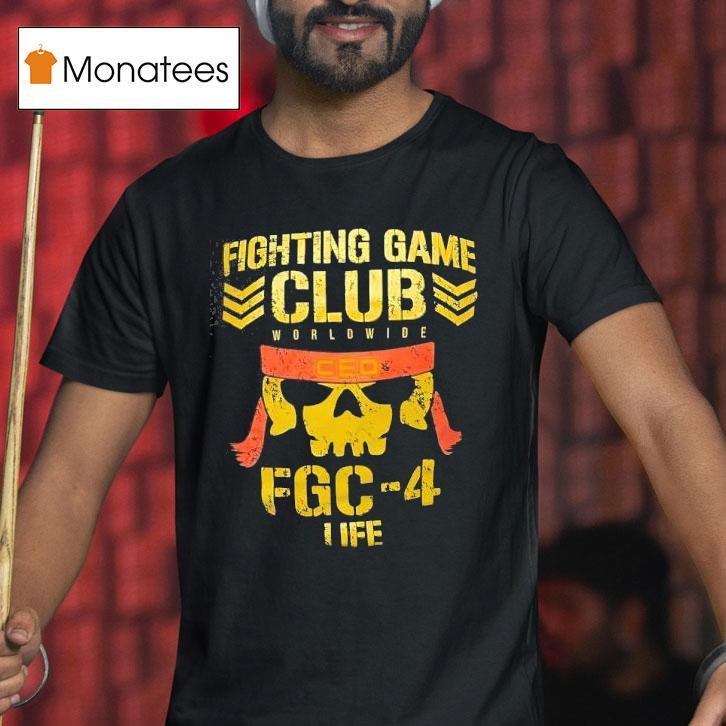 Fighting Game Club Worldwide Fgc-4 Life Shirt