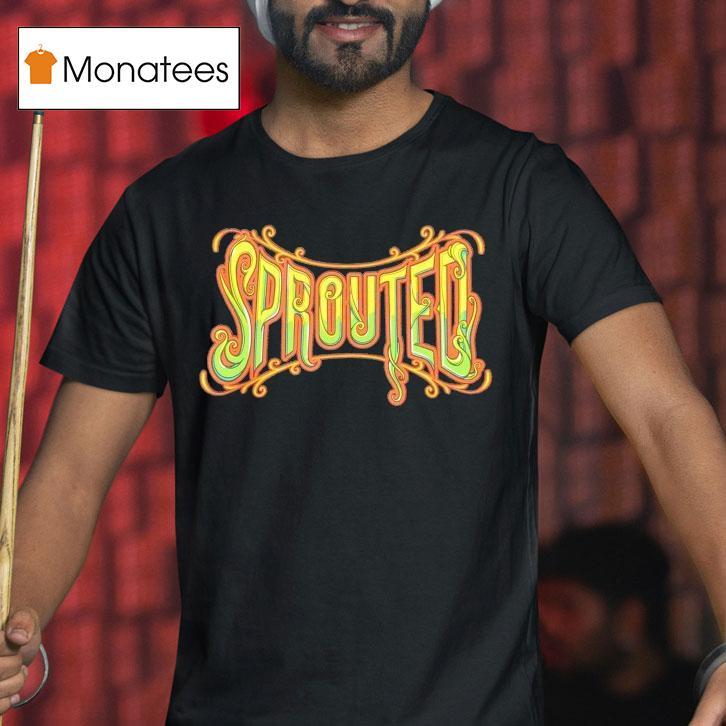 Ganja White Night Sprouted Logo Shirt