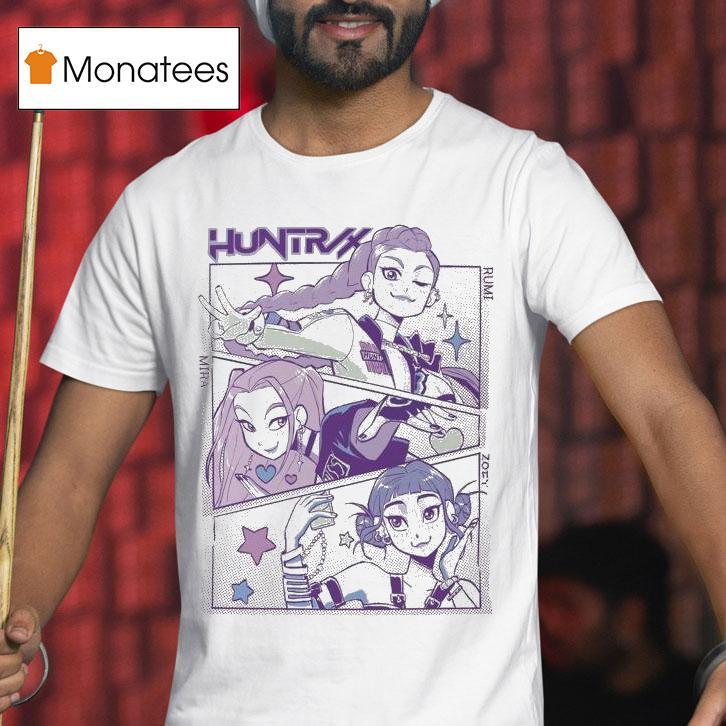 Kpop Demon Hunters Huntrix Rumi Mira And Zoey Shirt