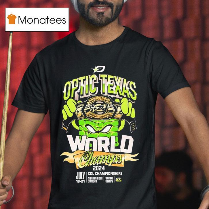 Optic Texas Gaming Cdl Champs 2024 Shirt