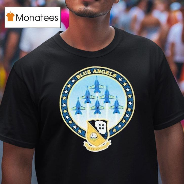 Blue Angels Delta Formation Naval Aviation Museum Shirt