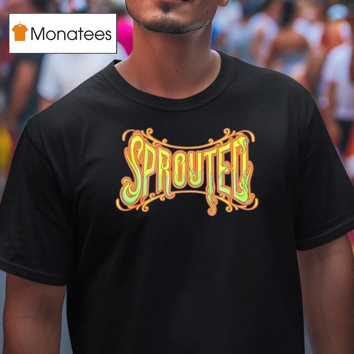 Ganja White Night Sprouted Logo Shirt
