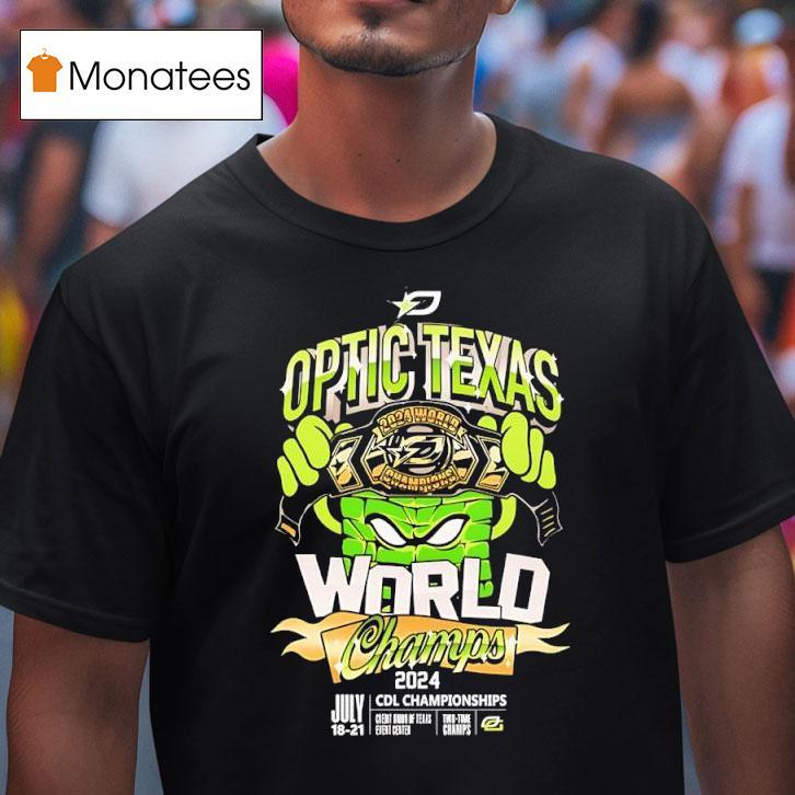 Optic Texas Gaming Cdl Champs 2024 Shirt