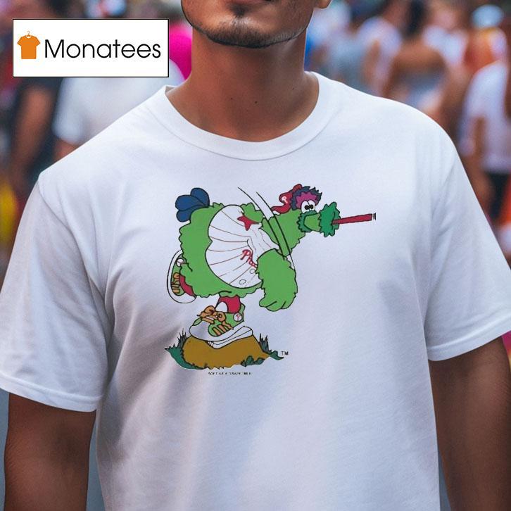 Philadelphia Phillies Phillie Phanatic Phillies Pitching Mascot Shirt