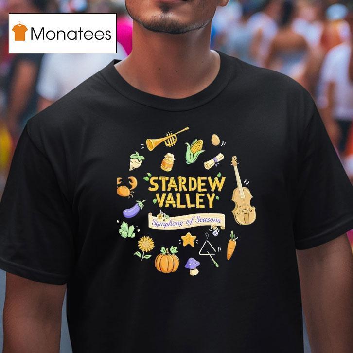 Stardew Valley Concert Symphony Of Seasons 2025 Tour Shirt