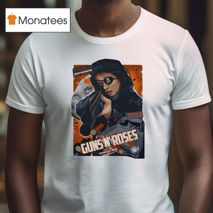 07.04.2025 Guns N' Roses Event Stockholm Shirt