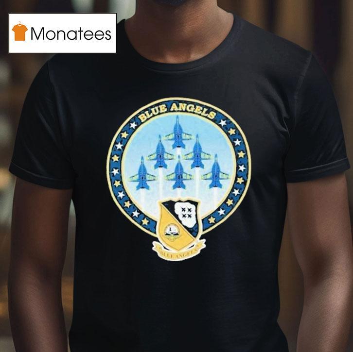 Blue Angels Delta Formation Naval Aviation Museum Shirt
