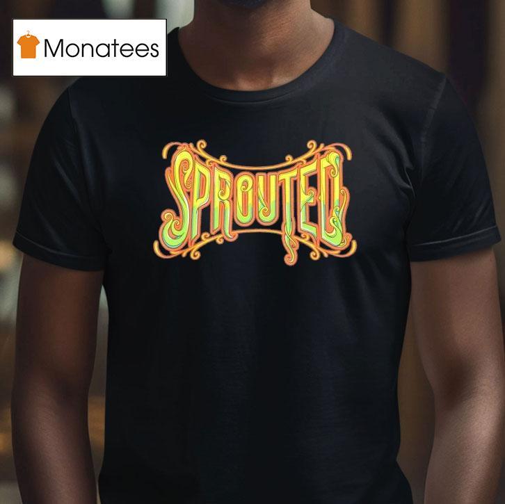 Ganja White Night Sprouted Logo Shirt