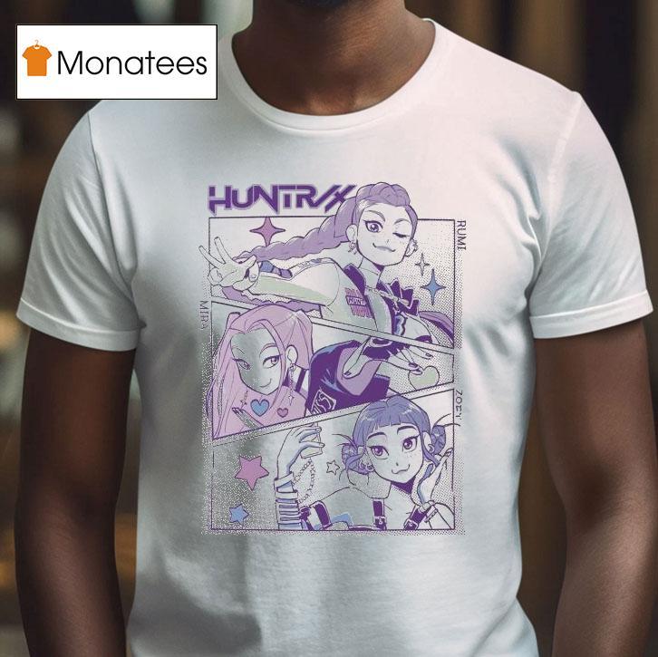 Kpop Demon Hunters Huntrix Rumi Mira And Zoey Shirt