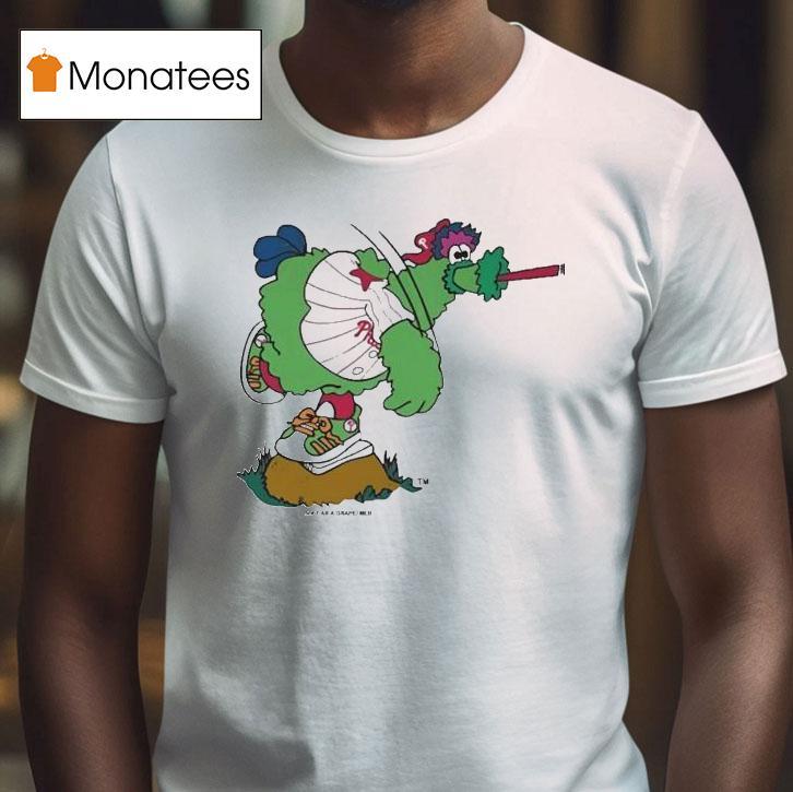 Philadelphia Phillies Phillie Phanatic Phillies Pitching Mascot Shirt